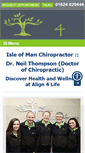 Mobile Screenshot of isleofmanchiropractor.com